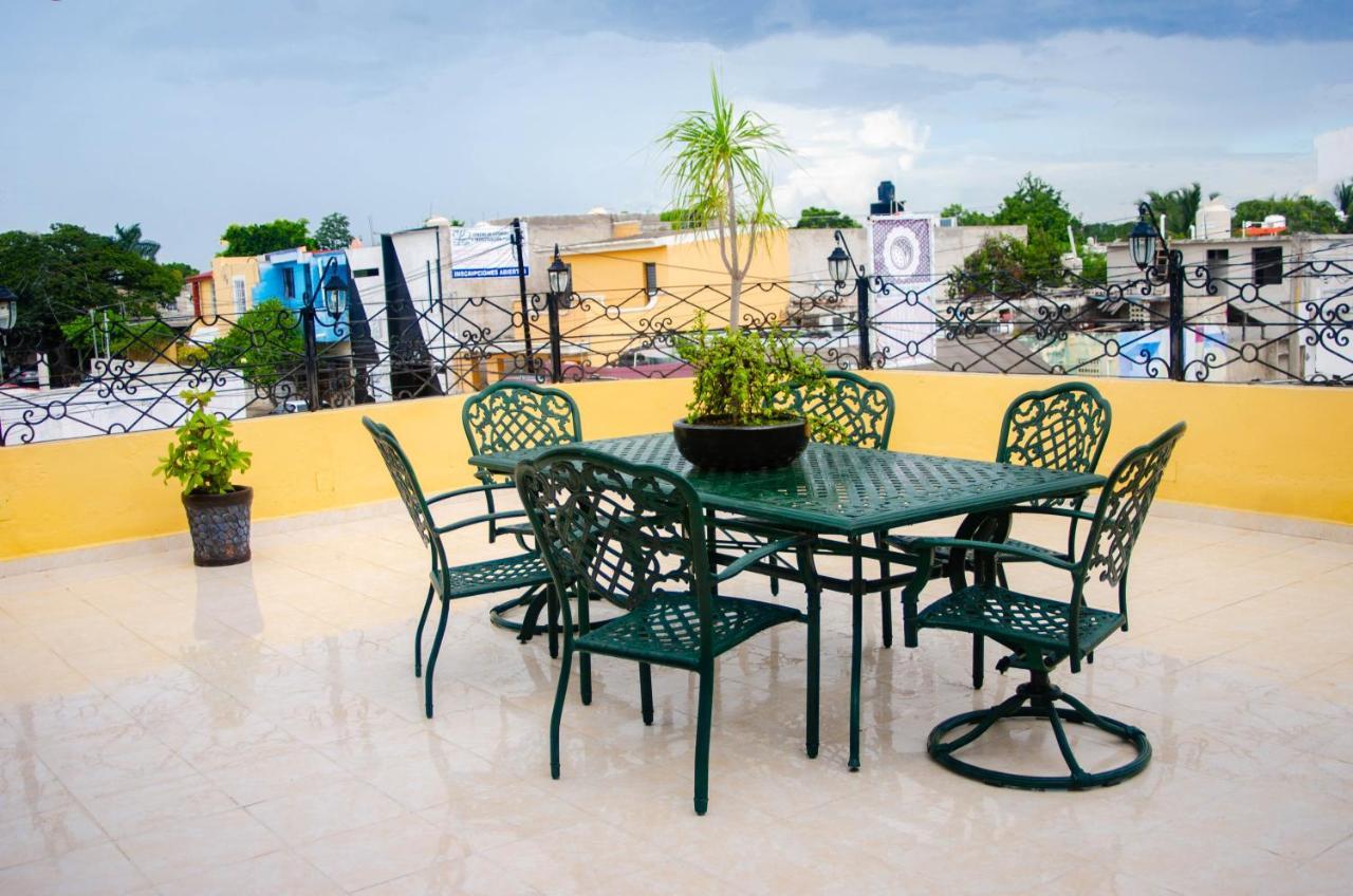 Hotel Villa Angeles Campeche Exteriér fotografie